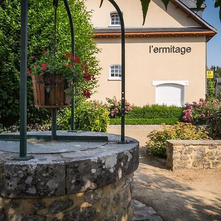 Logis L'Ermitage Hotel & Restaurant Saulges Exterior photo