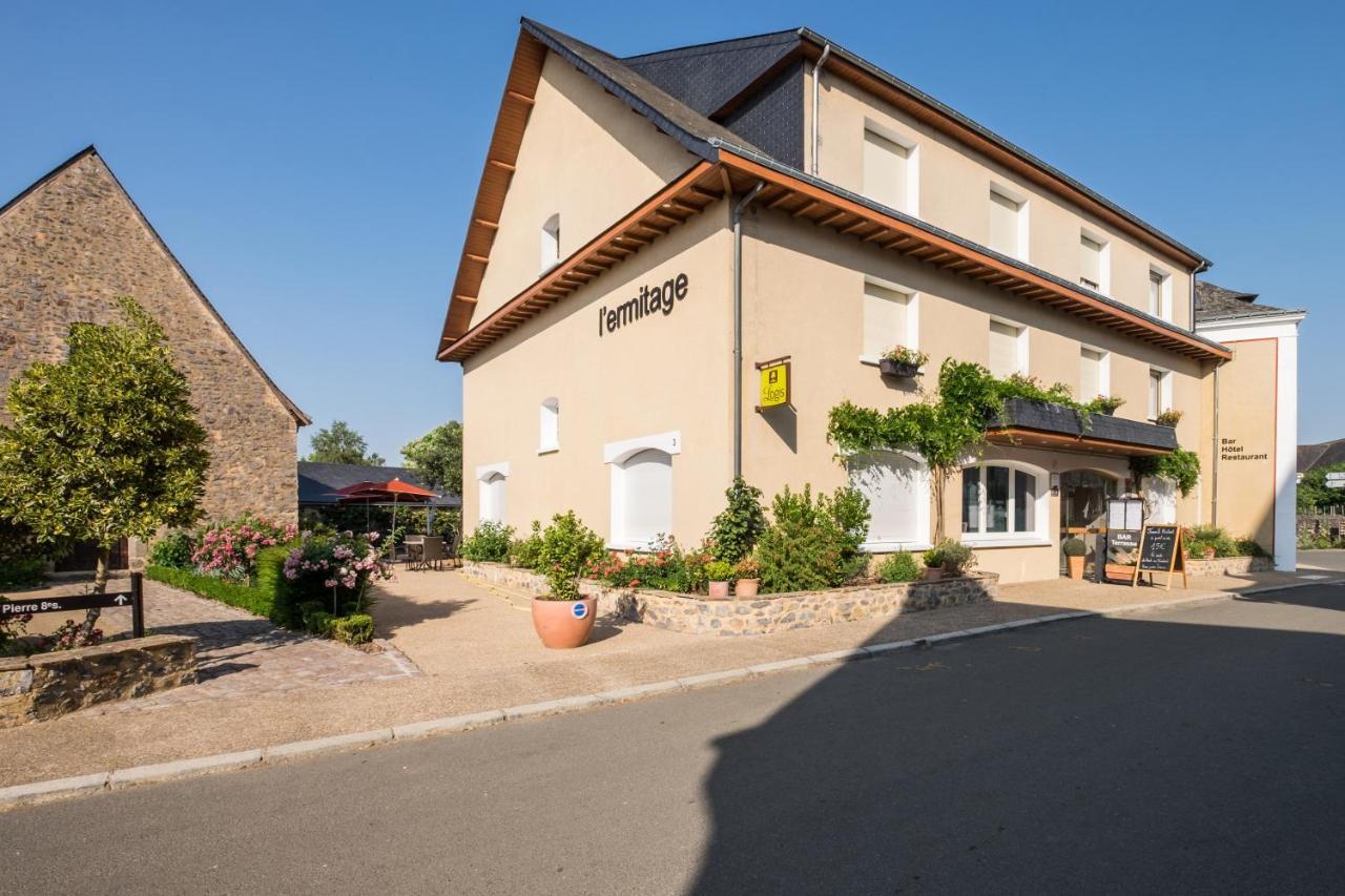 Logis L'Ermitage Hotel & Restaurant Saulges Exterior photo